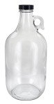 FastRack 64 oz Glass Beer Growler Set of 2