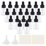Yookat 20-Pack 25ml Eye Dropper Bottles Set