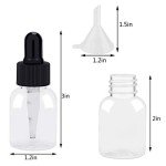 Yookat 20-Pack 25ml Eye Dropper Bottles Set