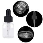 Yookat 20-Pack 25ml Eye Dropper Bottles Set
