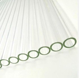10 Pack of 6" Clear Borosilicate Glass Tubes