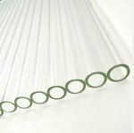 10 Pack of 6" Clear Borosilicate Glass Tubes