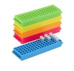 Heathrow Scientific Blue Microtube Rack, 80 Well