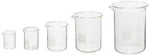 PYREX Borosilicate Glass Beaker Set - 5 Pieces