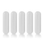 VARWANEO 5-Pack PTFE Magnetic Stir Bars, 6 x 10mm