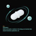 Magnetic Stirrer Mixer PTFE Coated Stir Bars, 20Pcs