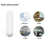 10 Pcs PTFE Magnetic Stir Bars, 30mm White