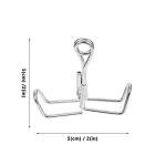 Spring Hose Clamp Clips for Laboratory Tubing - 20pcs