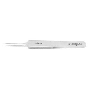 Excelta Mini Straight Tapered Tweezers for Microscopy