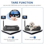 Digital Postal Scale 660lb Capacity Heavy Duty