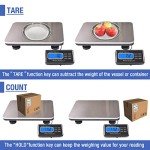 SurmountWay 660lbs Digital Shipping Scale - Portable