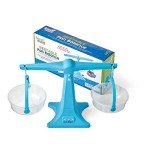 Hand2Mind Blue Nestable Balance Scale for Kids