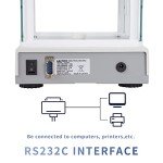 High Precision 300g Lab Scale with RS232 Interface