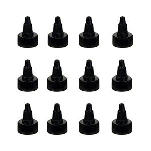 Black Twist Caps 24/410 for Squeeze Bottles
