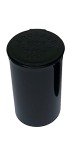 Evo Plastics 315 Black BPA Free Vials - 13 DRAM