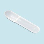 Eco-Friendly Wide Handle Sampling Spoon, 10-Pack