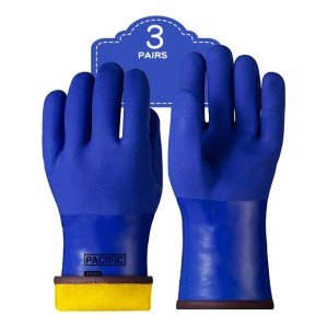 Thermal Insulated Freezer Gloves - 3 Pairs