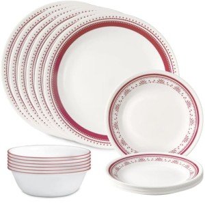 Corelle Sadie 18-Piece Dinnerware Set for 6