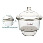 StonyLab Glass Desiccator with Knob Cover, 7.1