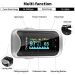LOVEWEE Upgraded Pulse Oximeter with OLED Display