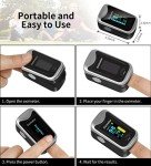 LOVEWEE Upgraded Pulse Oximeter with OLED Display