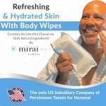 Deodorizing Body Wipes for Men and Women - 3 Pack