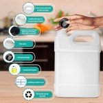 Zikoos 3-Pack 1 Gallon Plastic Storage Jugs