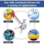 Stainless Steel 4-Bladed Propeller Stirrer 250mm