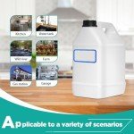 Zikoos 3-Pack 1 Gallon Plastic Storage Jugs