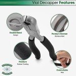 Dual Action Decapper Pliers for Vials & Bottles