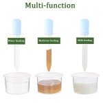 20PCS Liquid Droppers with Clean Brush & Pipettes