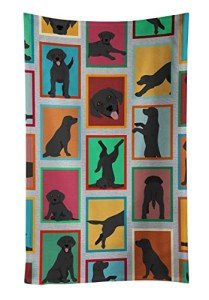Decorative Black Kitchen and Bath Towels Set