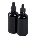 4oz Glass Dropper Bottles - 2 Pack