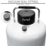 10L Liquid Nitrogen Dewar with Carry Bag & Canisters