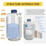 20L Aluminum Alloy Liquid Nitrogen Dewar Tank