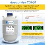 20L Aluminum Alloy Liquid Nitrogen Dewar Tank