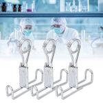 20Pcs Stainless Steel Tube Pinch Clamps for Labs