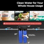 Whole House Water Filter System - Reduces Contaminants