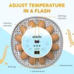 Okkobi M12 Egg Incubator with Automatic Turning