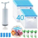 MOMODA Sous Vide Vacuum Seal Bags – 40 Pack
