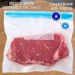 20-Pack Reusable Sous Vide Vacuum Seal Bags
