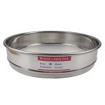 20 Mesh Lab Sieve - 12" Stainless Steel