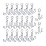 20Pcs Stainless Steel Tube Pinch Clamps for Labs