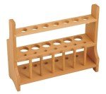 Wooden Test Tube Rack for 13 Tubes - Beech Wood