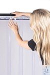Strivide 10 ft Ribbed Strip Door Curtain Kit