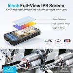 HD Industrial Endoscope with 11.5FT Borescope Camera