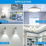 LED Refrigerator Light Bulbs 7W - Pack of 3