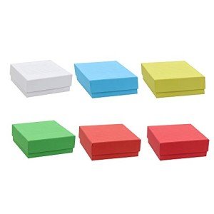 Colorful Cardboard Cryotube Storage Boxes - 100 Holes