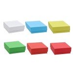 Colorful Cardboard Cryotube Storage Boxes - 100 Holes