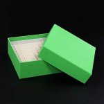 Colorful Cardboard Cryotube Storage Boxes - 100 Holes